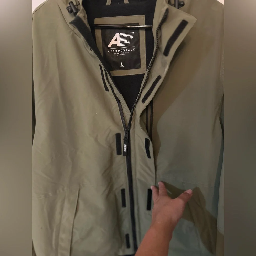 Aeropostale Army Green Jacket size L - Picture 8 of 8